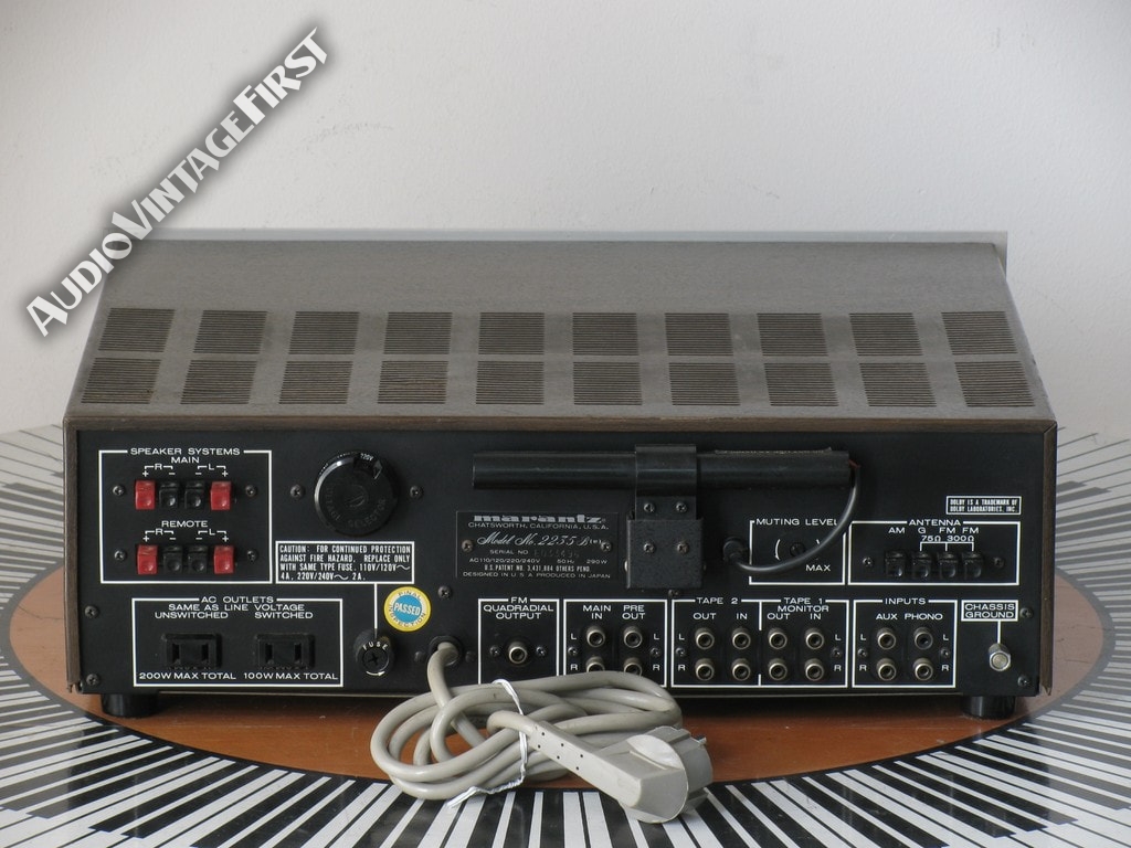 2235B AudioVintageFirst